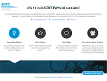 Tablet Screenshot of jce-paysdelaloire.org